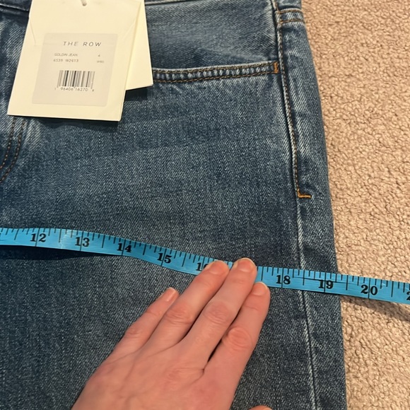 Sold NWT The Row Goldin Jeans, size 4 - Picture 12 of 14